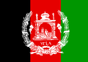 afganistan waf flag