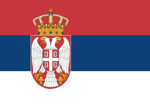 serbia flag waf