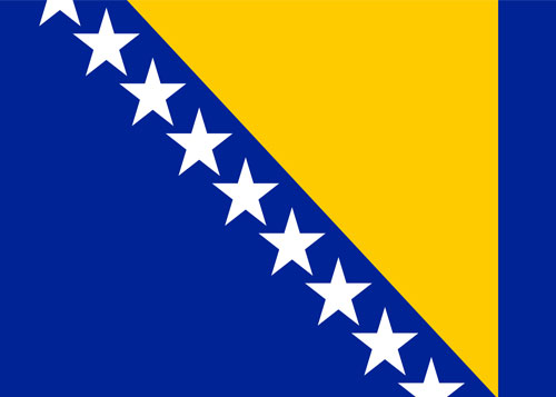 waf bosnia flag