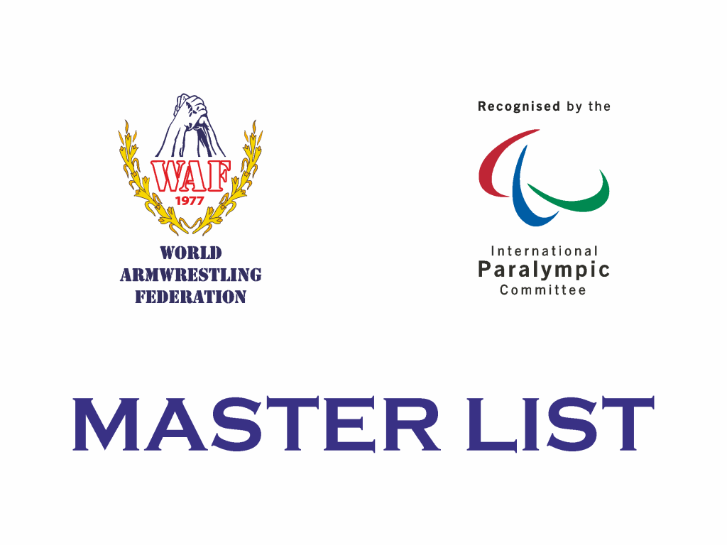 WAF Master List